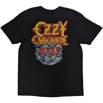 Merce Ozzy Osbourne: Ozzy Osbourne Unisex T-shirt: Bark At The Moon Tour '84 (back Print) (small) S
