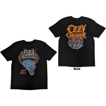 Merce Ozzy Osbourne: Ozzy Osbourne Unisex T-shirt: Bark At The Moon Tour '84 (back Print) (small) S