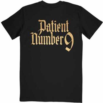 Merce Ozzy Osbourne: Tričko Patient No. 9 Gold Logo Ozzy Osbourne S