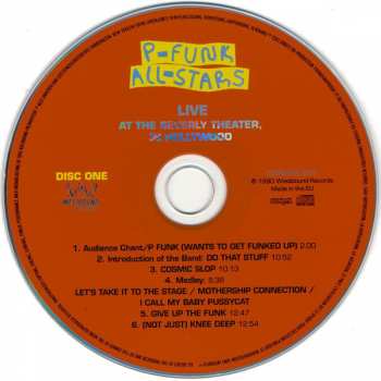 2CD P-Funk All Stars: Live At The Beverly Theater In Hollywood