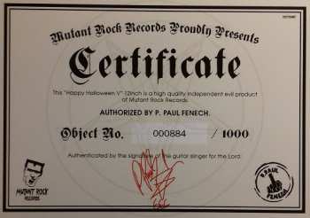 LP P. Paul Fenech: Happy Halloween V LTD | NUM