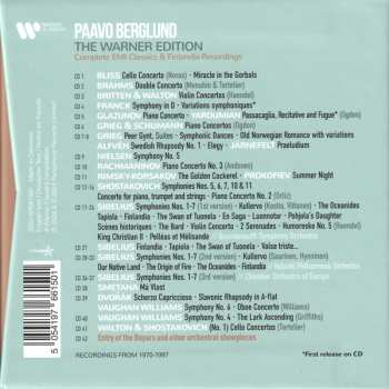 42CD/Set di cofanetti Paavo Berglund: The Warner Edition - Complete EMI Classics & Finlandia Recordings