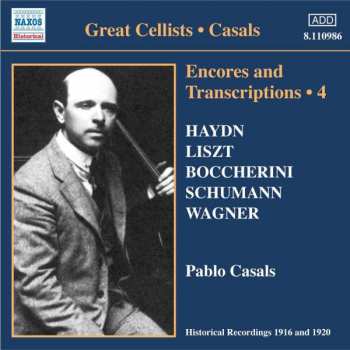 Album Pablo Casals: Encores And Transcriptions • 4
