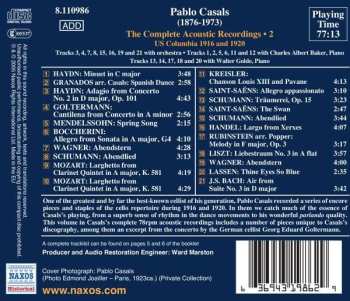 CD Pablo Casals: Encores And Transcriptions • 4