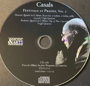 12CD/Set di cofanetti Pablo Casals: Casals Festivals At Prades, Vol. 2 