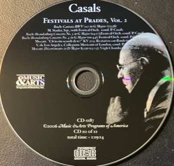 12CD/Set di cofanetti Pablo Casals: Casals Festivals At Prades, Vol. 2 