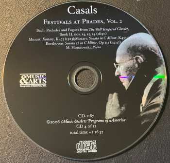 12CD/Set di cofanetti Pablo Casals: Casals Festivals At Prades, Vol. 2 