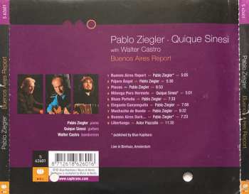 CD Pablo Ziegler: Buenos Aires Report
