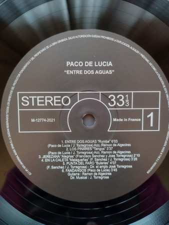 LP Paco De Lucía: Entre Dos Aguas