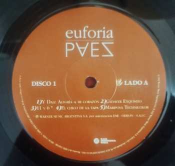 2LP Fito Páez: Euforia