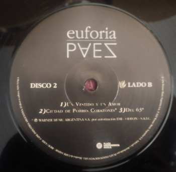 2LP Fito Páez: Euforia