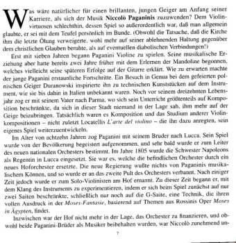 CD Niccolò Paganini: Paganini