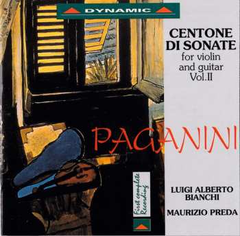 3CD/Set di cofanetti Niccolò Paganini: Centone Di Sonate For Violin And Guitar - Complete Edition
