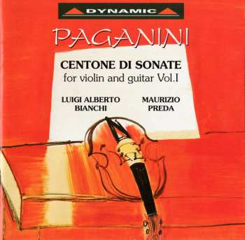 3CD/Set di cofanetti Niccolò Paganini: Centone Di Sonate For Violin And Guitar - Complete Edition