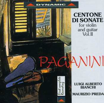 CD Niccolò Paganini: Centone Di Sonate For Violin And Guitar Vol. II