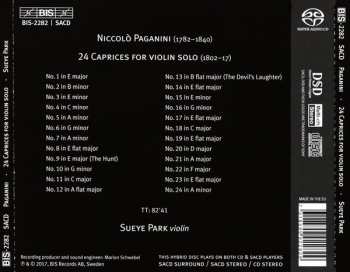 SACD Niccolò Paganini: 24 Caprices