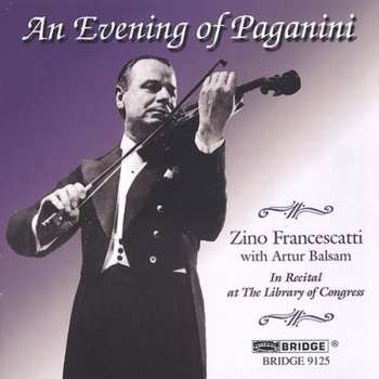 CD Niccolò Paganini: An Evening Of Paganini