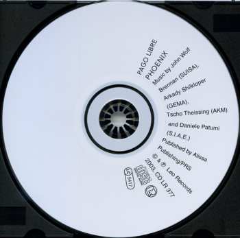 CD Pago Libre: Phoenix (Live In Salzburg & Zurich)