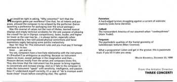 CD Alain Trudel: Trois Concertos