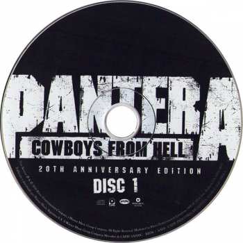 2CD Pantera: Cowboys From Hell