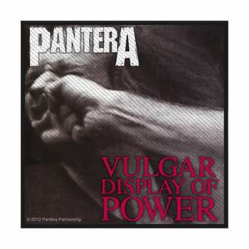 Merch Pantera: Applicazione Vulgar Display Of Power 