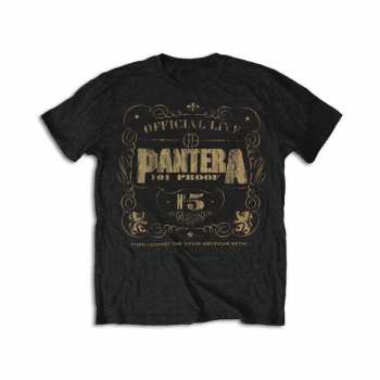 Merch Pantera: Maglietta 101 Proof 