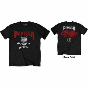 Merce Pantera: Tričko Horned Skull Stencil  S