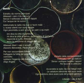 CD Paolo Angeli: Nita L'Angelo Sul Trapezio (An Imaginary Soundtrack)