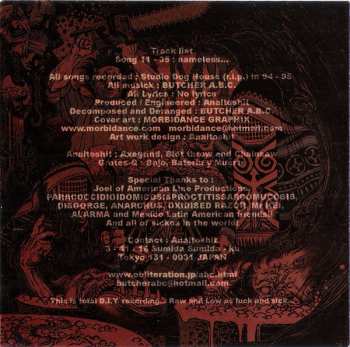 CD Butcher ABC: Paracoccidioidomicosisproctitissarcomucosis / Butcher ABC