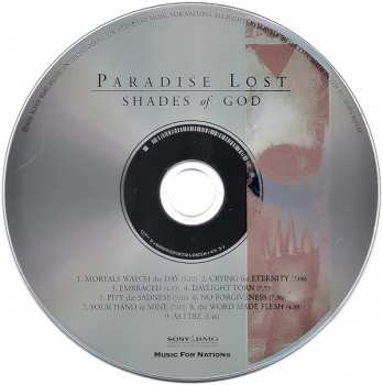CD Paradise Lost: Shades Of God