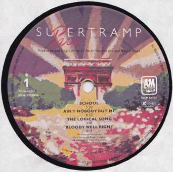 2LP Supertramp: Paris (2xLP)