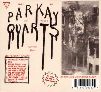 2CD/Set di cofanetti Parquet Courts: Light Up Gold / Tally All The Things That You Broke