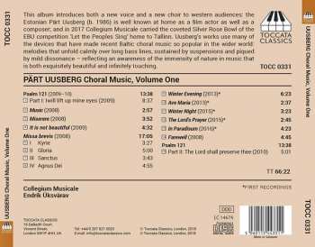 CD Pärt Uusberg: Choral Music, Volume One