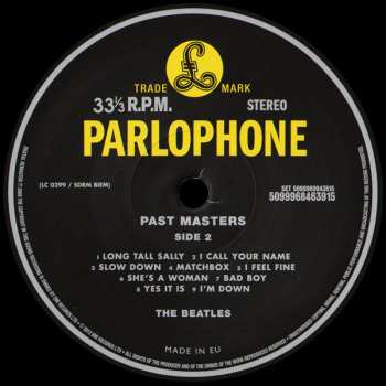2LP The Beatles: Past Masters