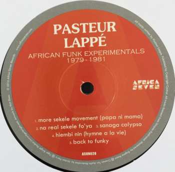 LP Pasteur Lappé: African Funk Experimentals 1979 - 1981
