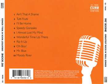 CD Pat Boone: Greatest Rock N' Roll Songs