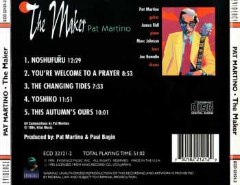 CD Pat Martino: The Maker
