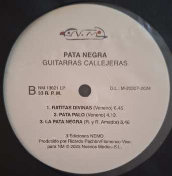 LP Pata Negra: Guitarras Callejeras
