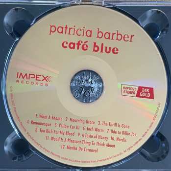 CD Patricia Barber: Cafe Blue LTD
