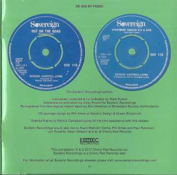 CD Patrick Campbell-Lyons: Me And My Friend