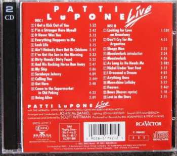 2CD Patti LuPone: Live 
