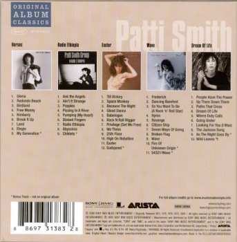 5CD/Set di cofanetti Patti Smith: Original Album Classics
