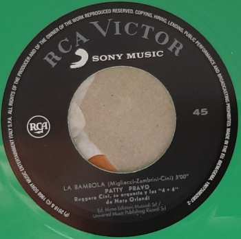 5SP Patty Pravo: Tu Mi Fai Girar... I Singoli 1968 CLR