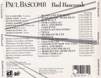 CD Paul Bascomb: Bad Bascomb