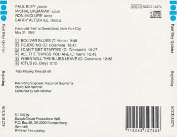 CD Paul Bley: Rejoicing