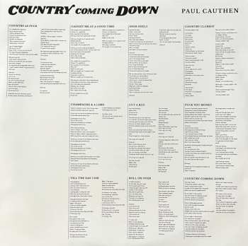 LP Paul Cauthen: Country Coming Down CLR | LTD