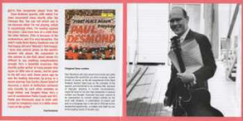 CD Paul Desmond: First Place Again LTD