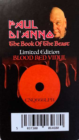 2LP Paul Di'anno: The Book Of The Beast CLR | LTD