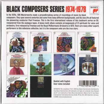 10CD/Set di cofanetti Various: Black Composers Series 1974-1978