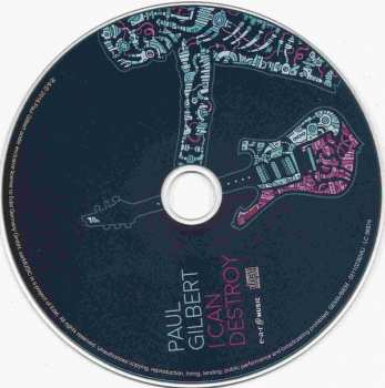 CD Paul Gilbert: I Can Destroy